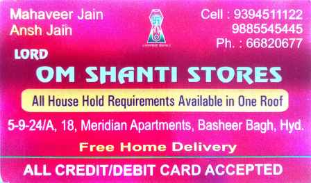 Om Shanti Stores